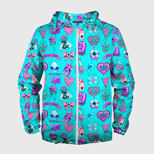 Мужская ветровка TAKE ME AWAY / 3D-Белый – фото 1