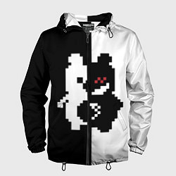 Мужская ветровка Monokuma pixel