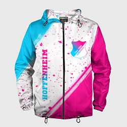 Мужская ветровка Hoffenheim neon gradient style: надпись, символ