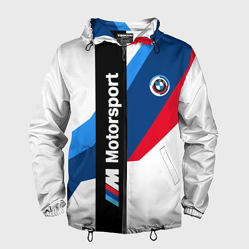 Мужская ветровка Bmw - мотоспорт / 3D-Черный – фото 1