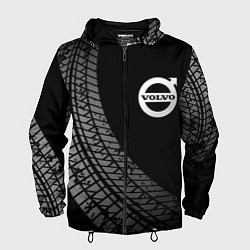 Мужская ветровка Volvo tire tracks