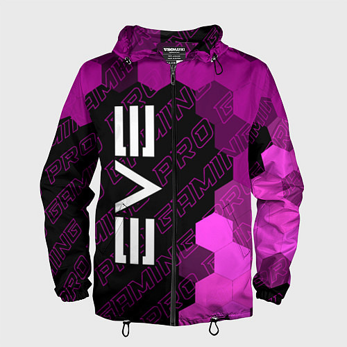 Мужская ветровка EVE pro gaming по-вертикали / 3D-Черный – фото 1