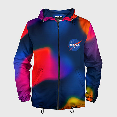 Мужская ветровка Nasa gradient sportcolor / 3D-Черный – фото 1