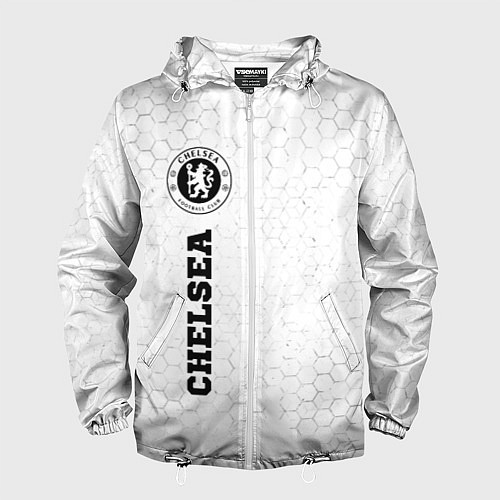 Мужская ветровка Chelsea sport на светлом фоне по-вертикали / 3D-Белый – фото 1