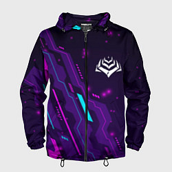 Мужская ветровка Warframe neon gaming