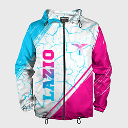 Мужская ветровка Lazio neon gradient style вертикально