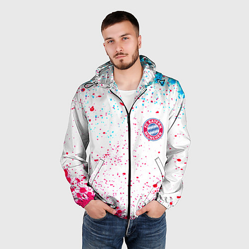 Мужская ветровка Баерн Мюнхен / 3D-Черный – фото 3