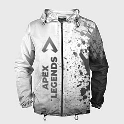 Мужская ветровка Apex Legends - white gradient по-вертикали