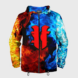 Ветровка с капюшоном мужская Starcraft fire steel, цвет: 3D-черный