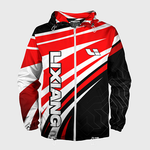 Мужская ветровка Lixiang- red sport uniform / 3D-Белый – фото 1