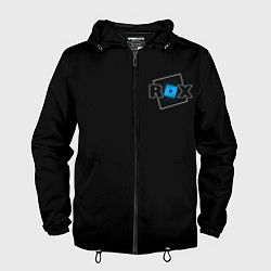 Ветровка с капюшоном мужская ROX - Roblox, цвет: 3D-черный