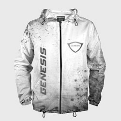 Мужская ветровка Genesis - white gradient вертикально