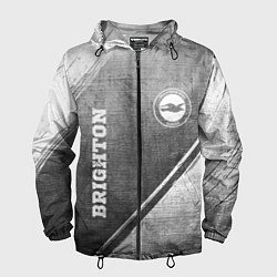 Мужская ветровка Brighton - grey gradient вертикально