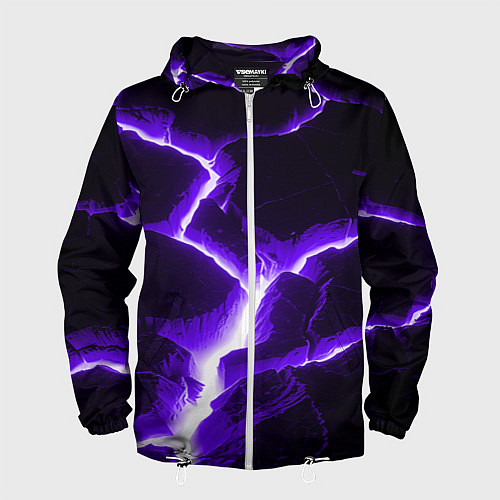 Мужская ветровка The rift / 3D-Белый – фото 1