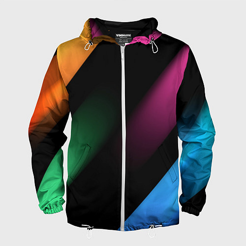 Мужская ветровка Multicoloured / 3D-Белый – фото 1