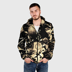 Ветровка с капюшоном мужская Дарт Вейдер Йода Чубакка и другие из Star Wars, цвет: 3D-черный — фото 2