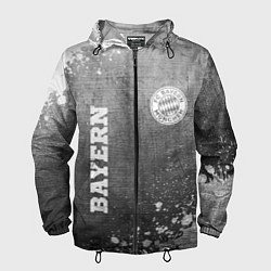 Мужская ветровка Bayern - grey gradient вертикально