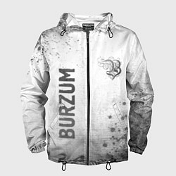 Ветровка с капюшоном мужская Burzum - white gradient вертикально, цвет: 3D-черный