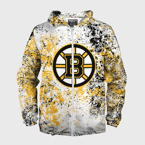 Мужская ветровка Boston Bruins NHL white / 3D-Белый – фото 1