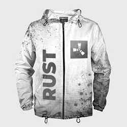 Мужская ветровка Rust - white gradient вертикально