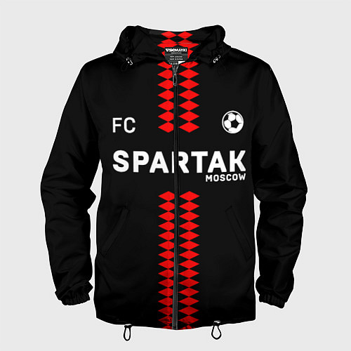 Мужская ветровка Спартак Москва / 3D-Черный – фото 1