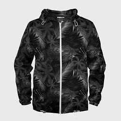 Мужская ветровка Palm black and white