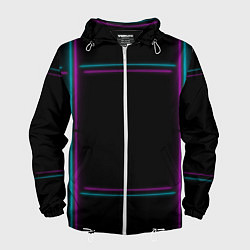 Мужская ветровка Neon pink light blue