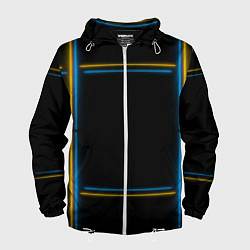 Мужская ветровка Neon yellow light blue