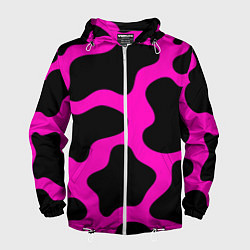 Мужская ветровка Розовая коровья расцветка