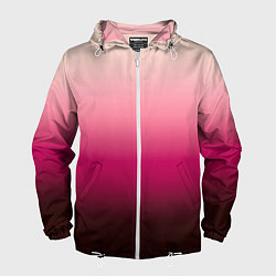 Мужская ветровка Градиент transcendent pink омбре