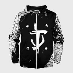 Мужская ветровка Doom соты краски