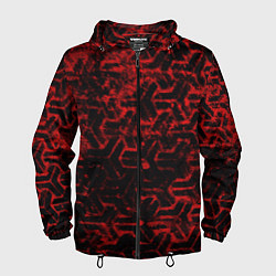 Мужская ветровка Геометрический узор