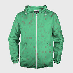 Мужская ветровка Color green brown