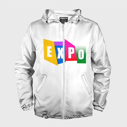Мужская ветровка Expo Выстовка / 3D-Белый – фото 1