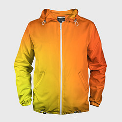 Мужская ветровка Color orange red