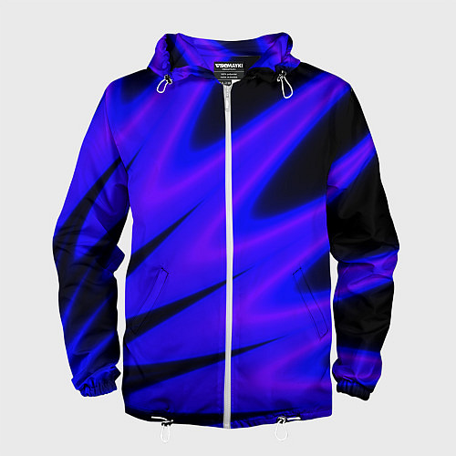 Мужская ветровка Neon is multicolored / 3D-Белый – фото 1