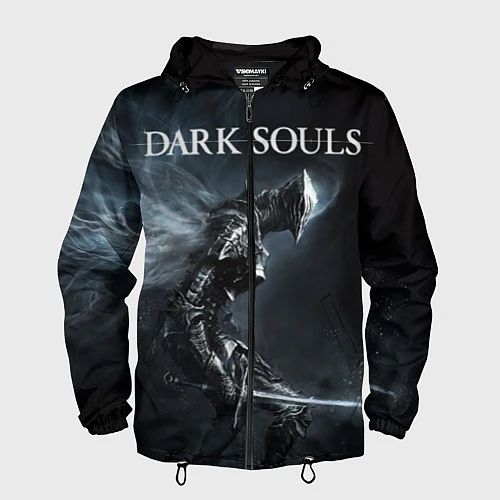 Мужская ветровка Dark Souls / 3D-Черный – фото 1