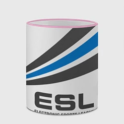 Кружка 3D ESL, цвет: 3D-розовый кант — фото 2