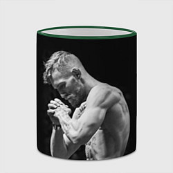 Кружка 3D Conor McGregor: Mono, цвет: 3D-зеленый кант — фото 2