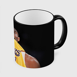 Кружка 3D Kobe Bryant, цвет: 3D-черный кант