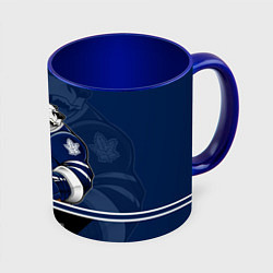 Кружка 3D Toronto Maple Leafs, цвет: 3D-белый + синий