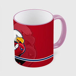 Кружка 3D Washington Capitals, цвет: 3D-розовый кант