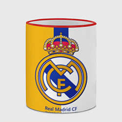 Кружка 3D Real Madrid CF, цвет: 3D-красный кант — фото 2