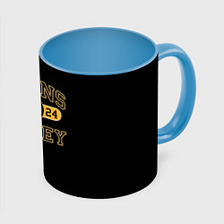 Кружка 3D Boston Bruins: Est.1924, цвет: 3D-белый + небесно-голубой