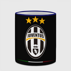 Кружка 3D Juventus: 3 stars, цвет: 3D-синий кант — фото 2