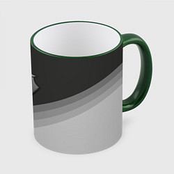 Кружка 3D G2 Esports Uniform, цвет: 3D-зеленый кант