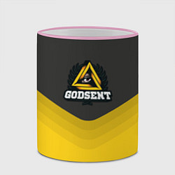Кружка 3D Godsent Uniform, цвет: 3D-розовый кант — фото 2