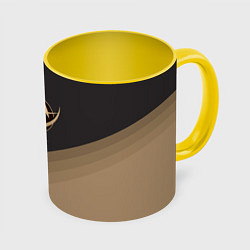 Кружка 3D NiP Uniform, цвет: 3D-белый + желтый