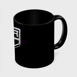 Кружка 3D Los Angeles Kings, цвет: 3D-белый + черный