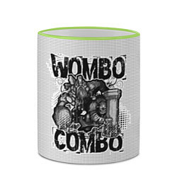 Кружка 3D Combo Wombo, цвет: 3D-светло-зеленый кант — фото 2
